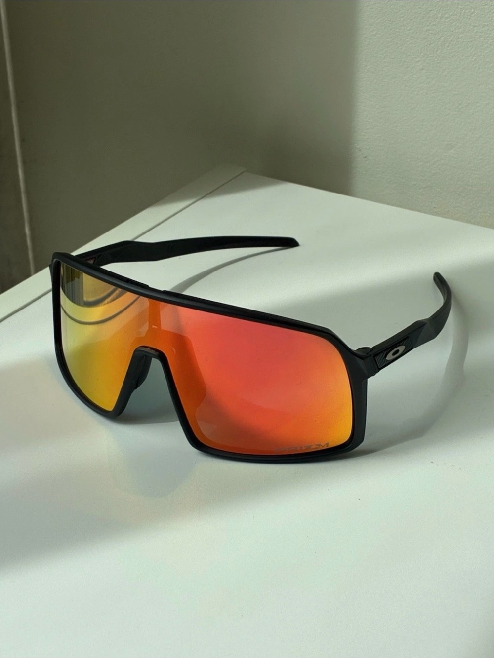 Oakley Sport Sunglasses Black Frame Orange Lens